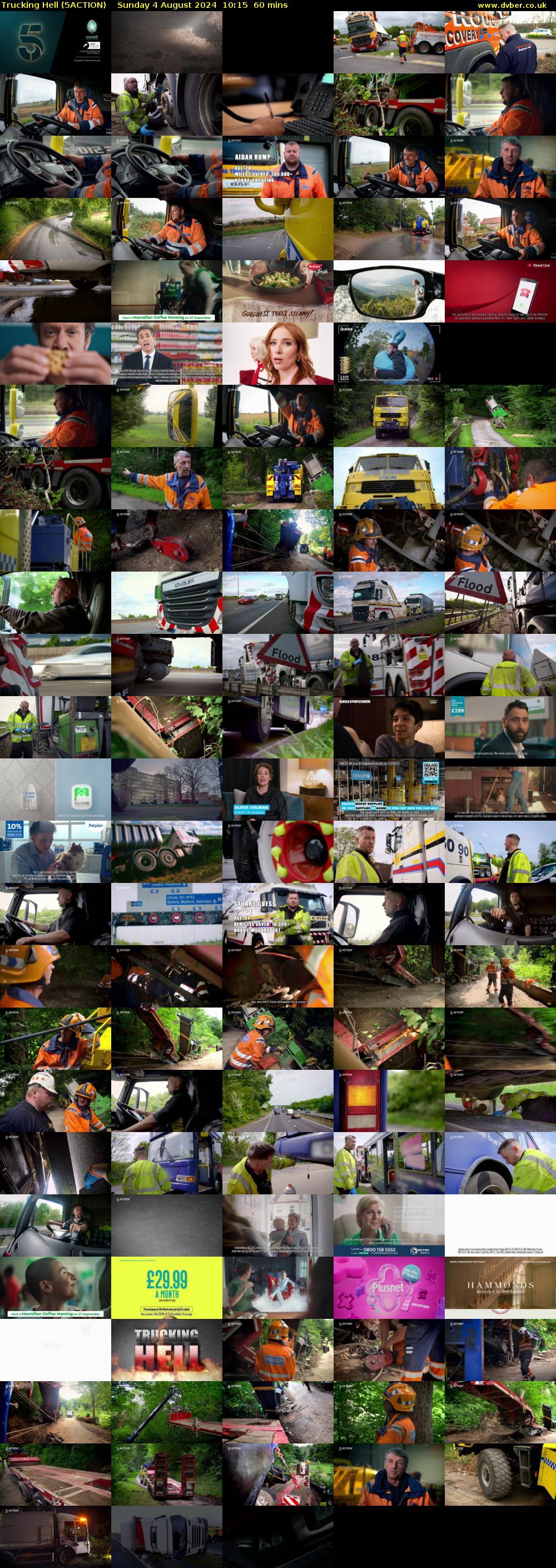 Trucking Hell (5ACTION) Sunday 4 August 2024 10:15 - 11:15