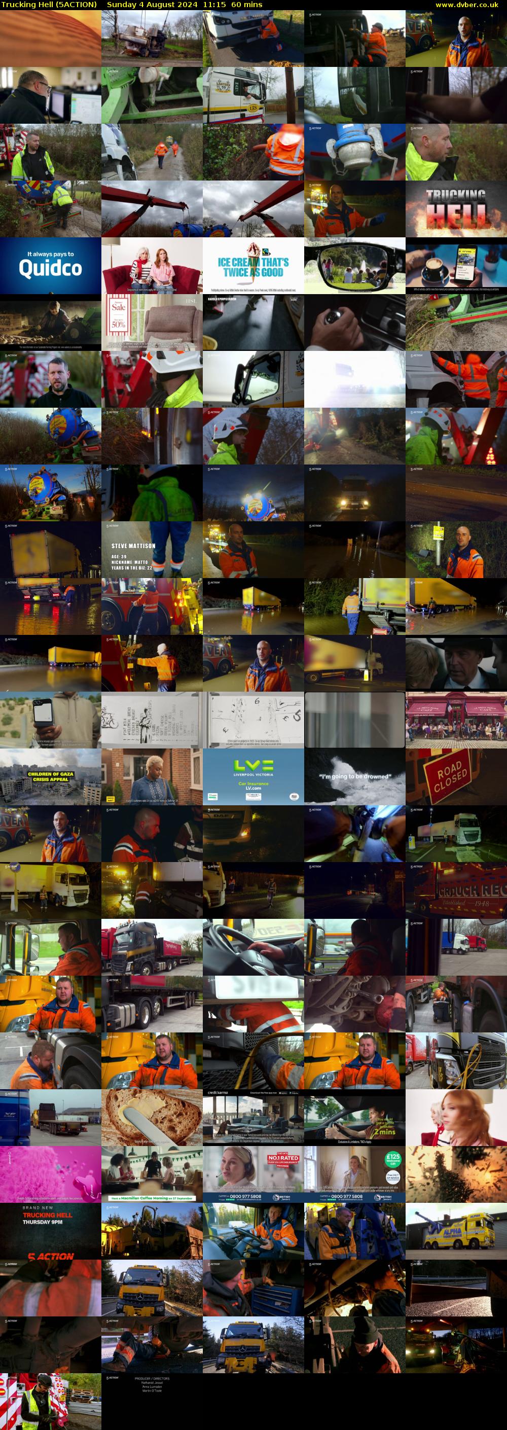 Trucking Hell (5ACTION) Sunday 4 August 2024 11:15 - 12:15
