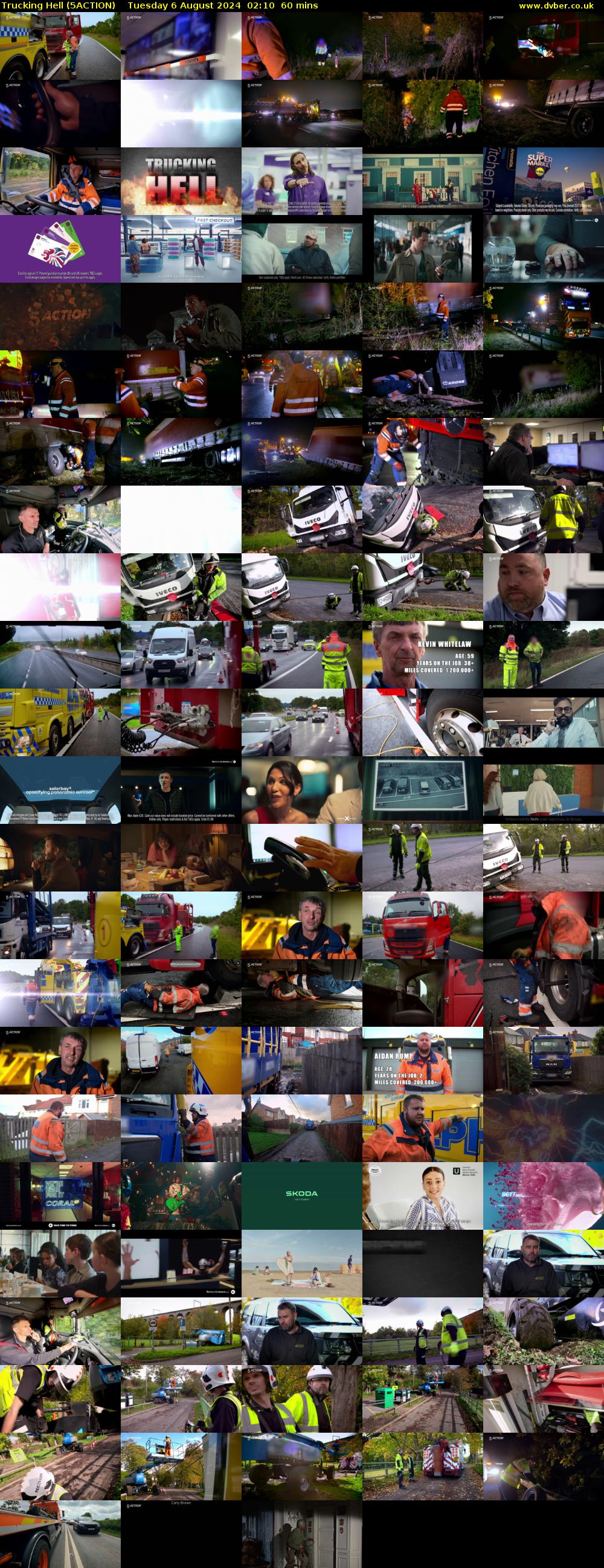 Trucking Hell (5ACTION) Tuesday 6 August 2024 02:10 - 03:10