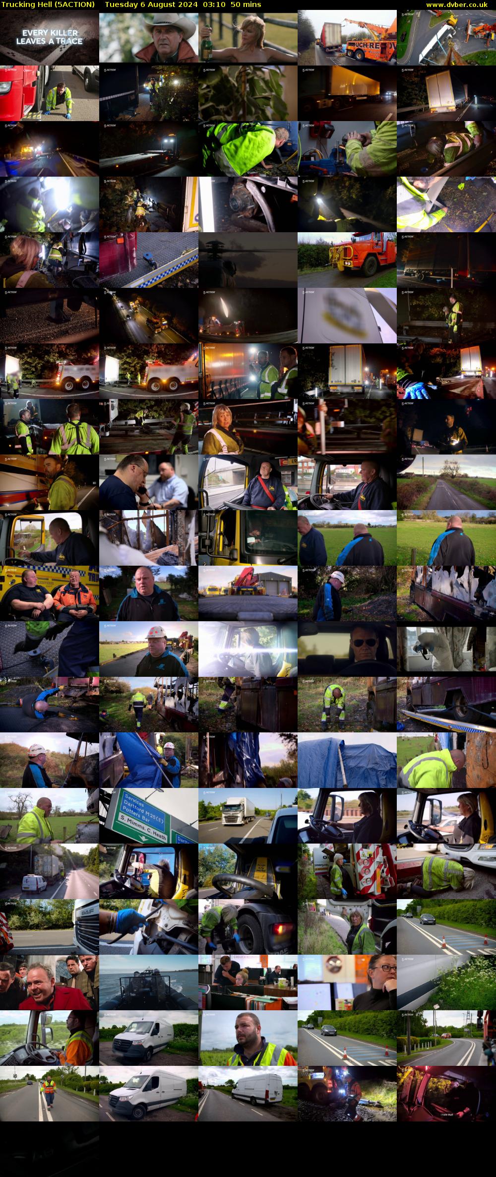 Trucking Hell (5ACTION) Tuesday 6 August 2024 03:10 - 04:00