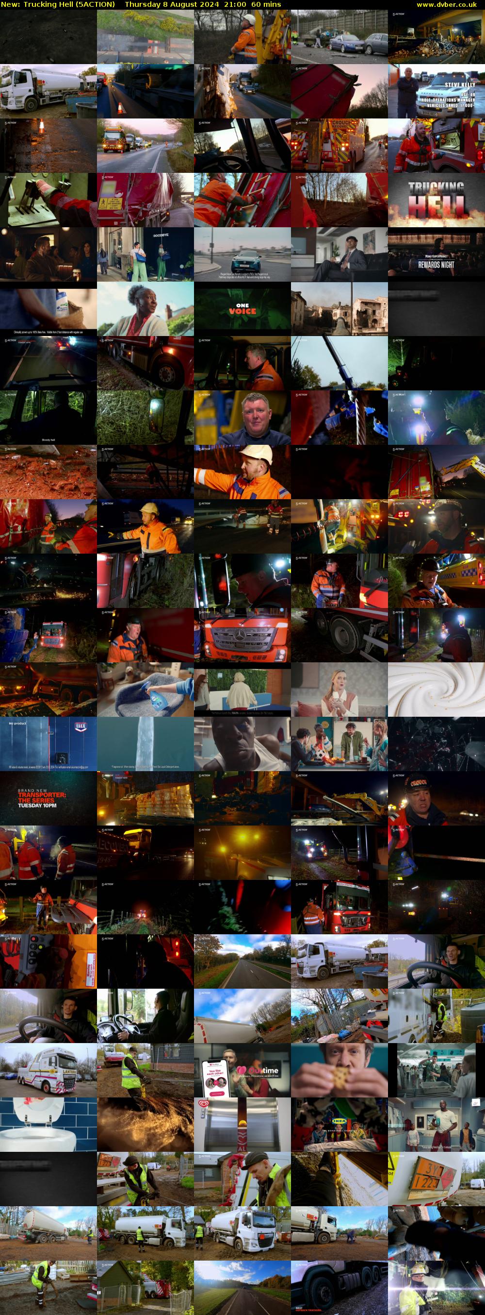 Trucking Hell (5ACTION) Thursday 8 August 2024 21:00 - 22:00