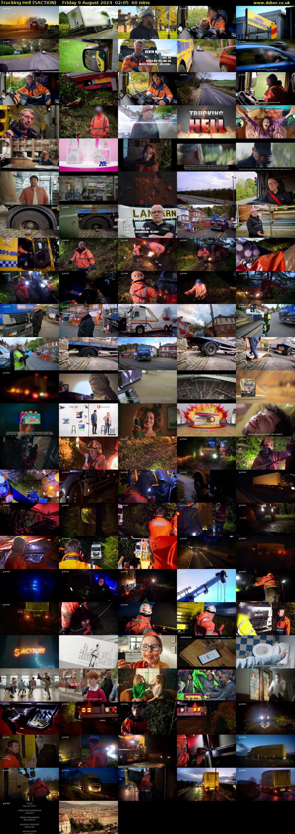 Trucking Hell (5ACTION) Friday 9 August 2024 02:05 - 03:05