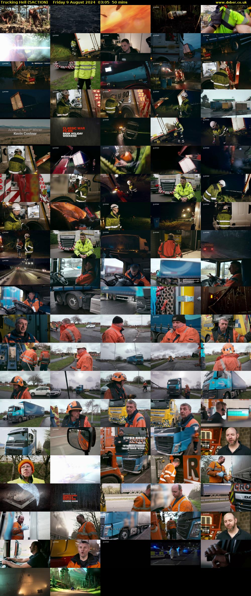 Trucking Hell (5ACTION) Friday 9 August 2024 03:05 - 03:55