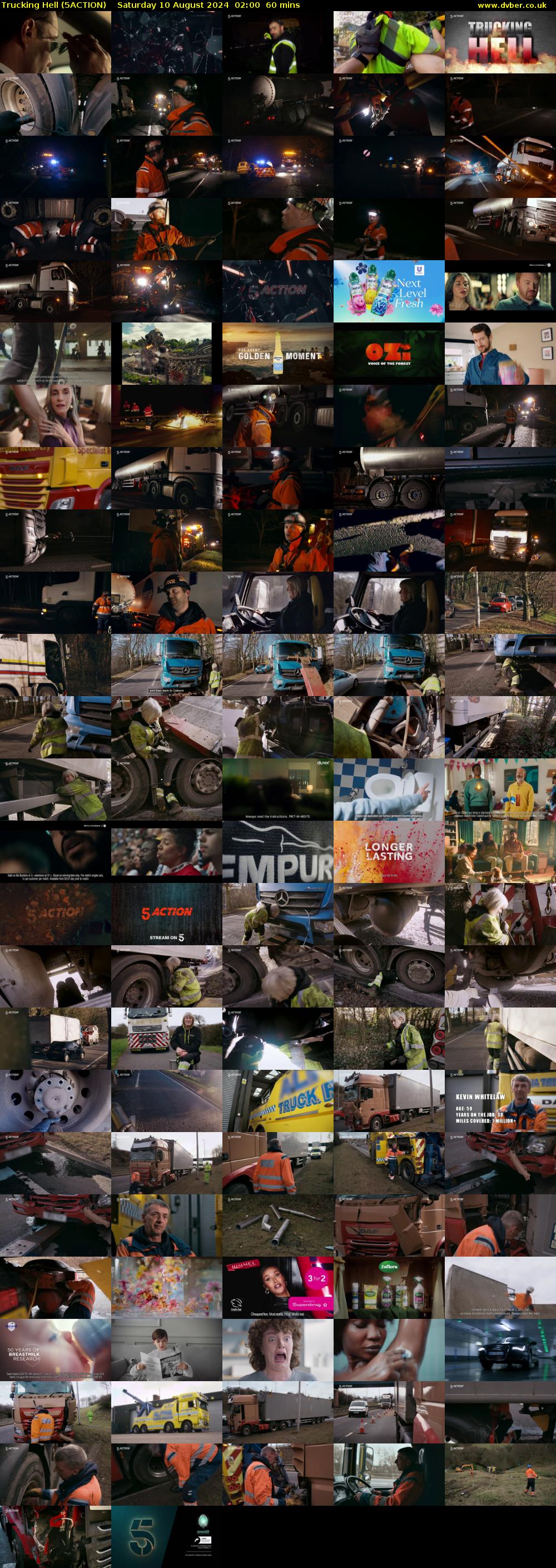 Trucking Hell (5ACTION) Saturday 10 August 2024 02:00 - 03:00