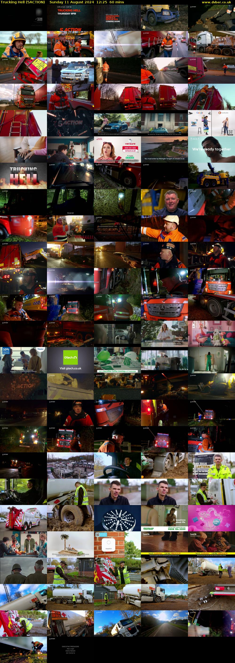Trucking Hell (5ACTION) Sunday 11 August 2024 12:25 - 13:25