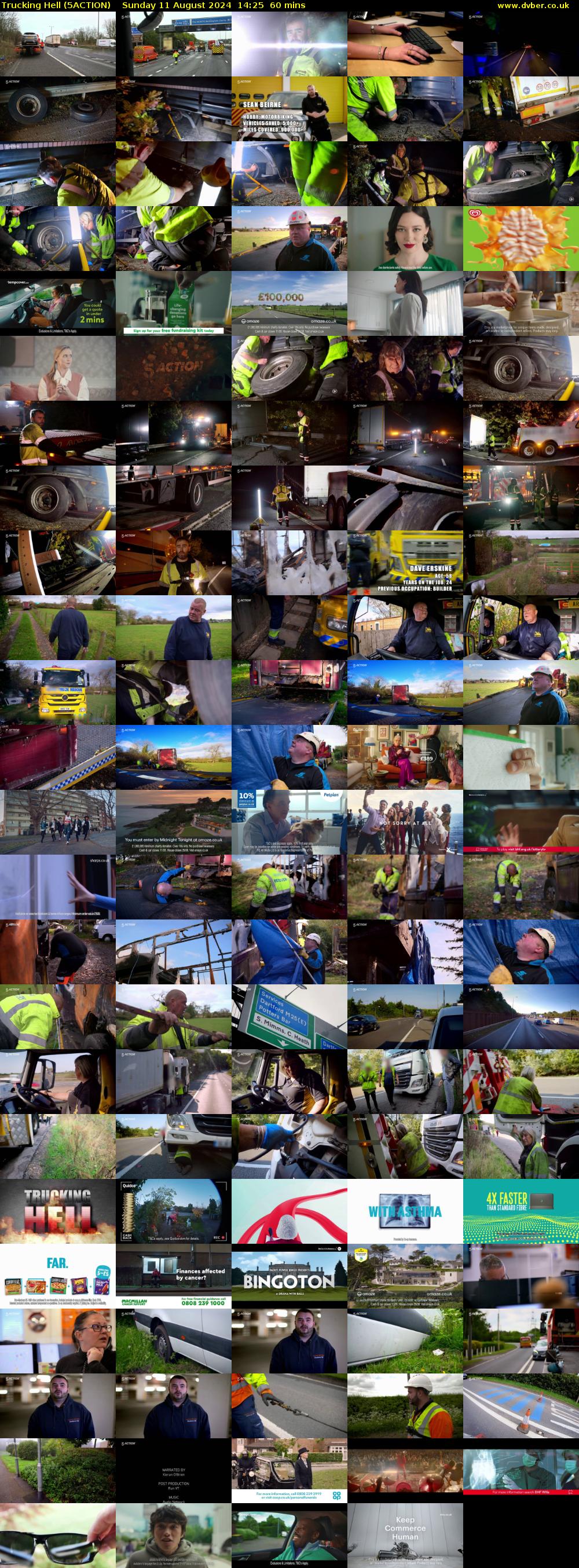 Trucking Hell (5ACTION) Sunday 11 August 2024 14:25 - 15:25