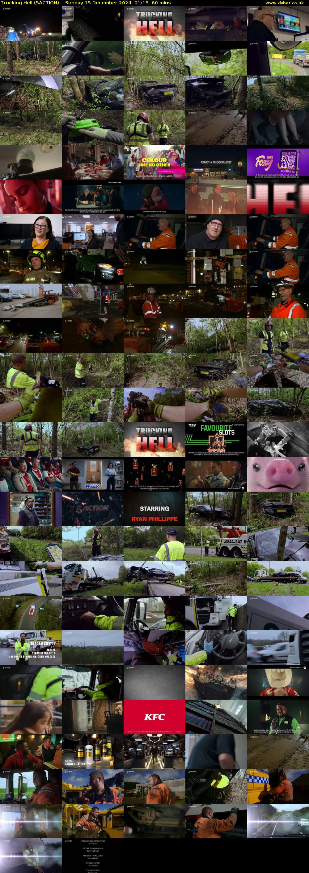 Trucking Hell (5ACTION) Sunday 15 December 2024 01:15 - 02:15