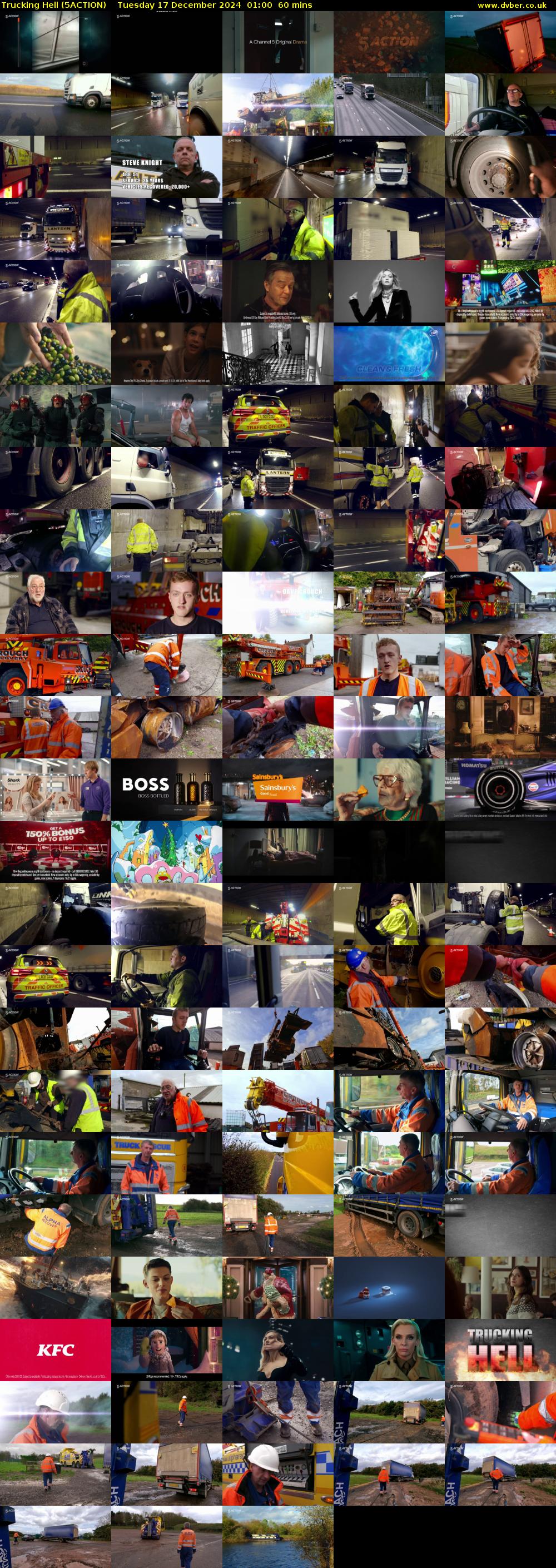 Trucking Hell (5ACTION) Tuesday 17 December 2024 01:00 - 02:00
