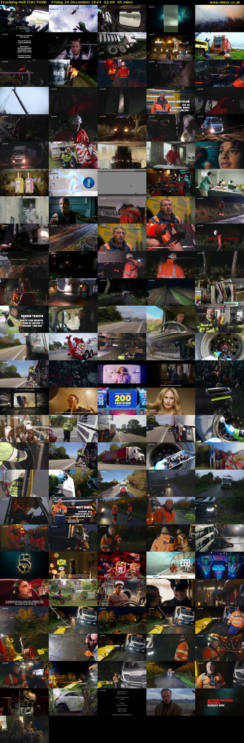 Trucking Hell (5ACTION) Friday 20 December 2024 02:00 - 03:05