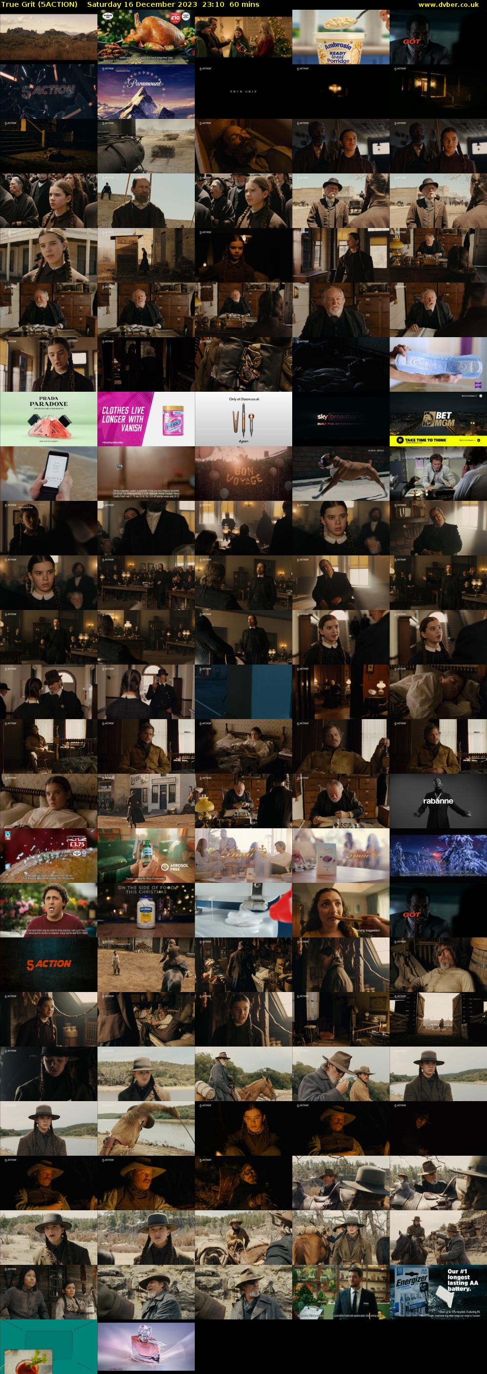 True Grit (5ACTION) Saturday 16 December 2023 23:10 - 00:10