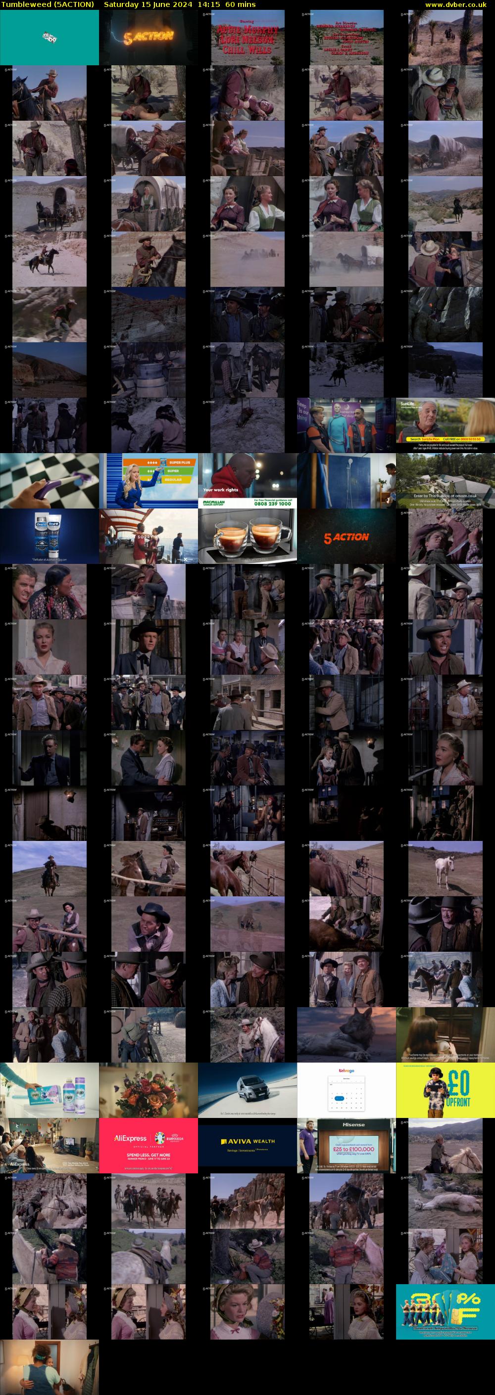 Tumbleweed (5ACTION) Saturday 15 June 2024 14:15 - 15:15