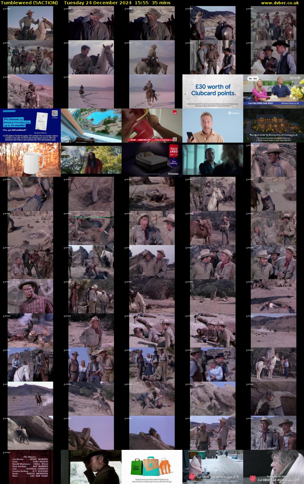 Tumbleweed (5ACTION) Tuesday 24 December 2024 15:55 - 16:30