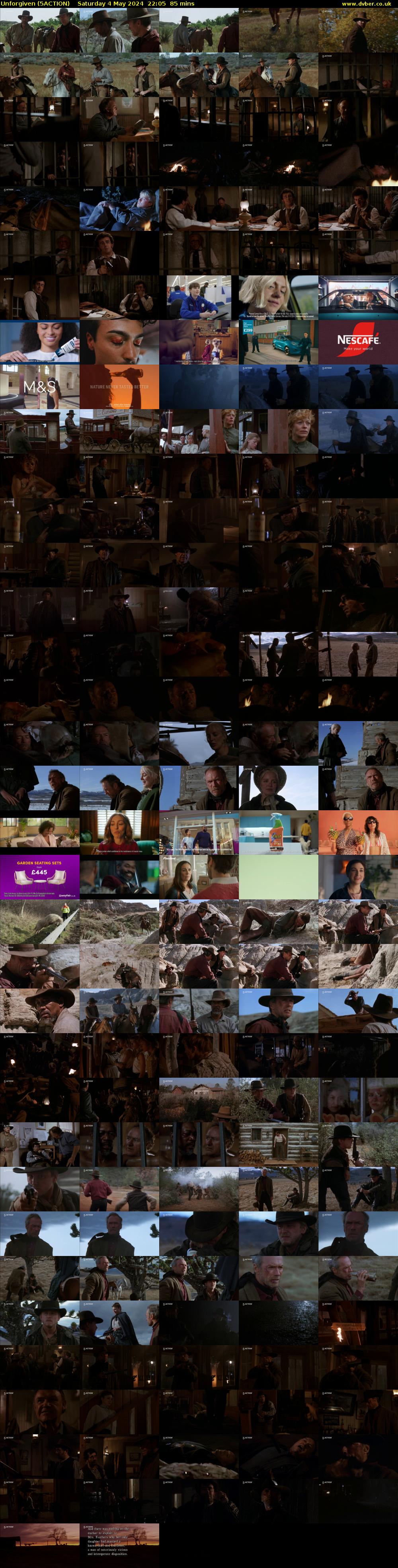 Unforgiven (5ACTION) Saturday 4 May 2024 22:05 - 23:30
