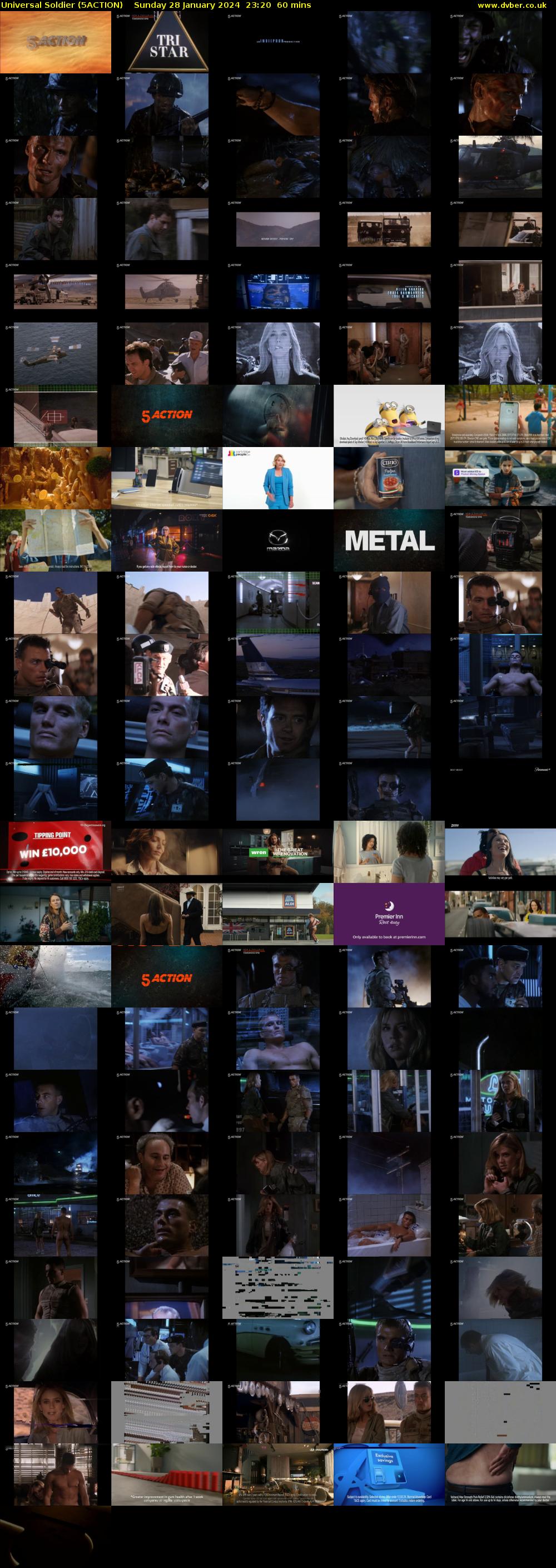 Universal Soldier (5ACTION) Sunday 28 January 2024 23:20 - 00:20