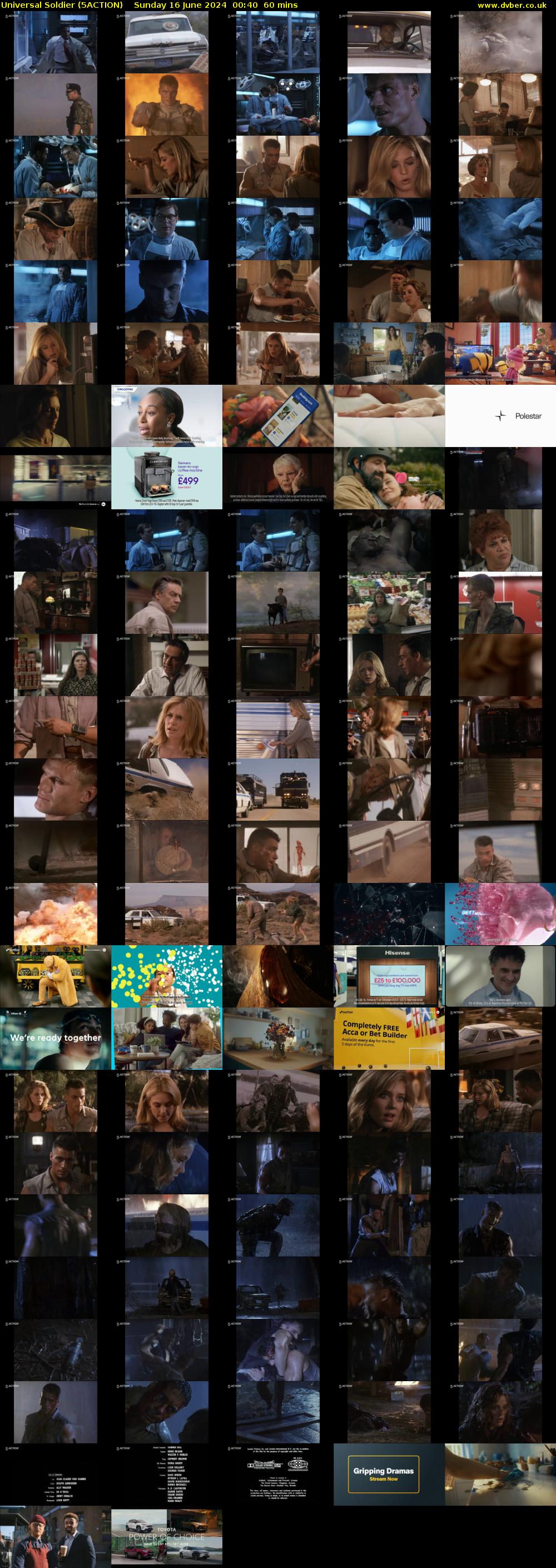 Universal Soldier (5ACTION) Sunday 16 June 2024 00:40 - 01:40