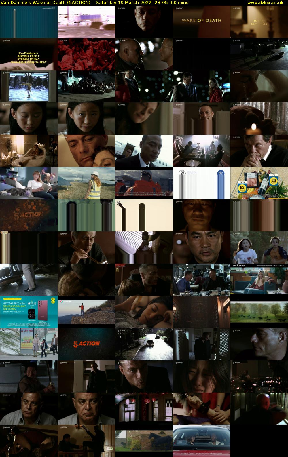 Van Damme's Wake of Death (5ACTION) Saturday 19 March 2022 23:05 - 00:05