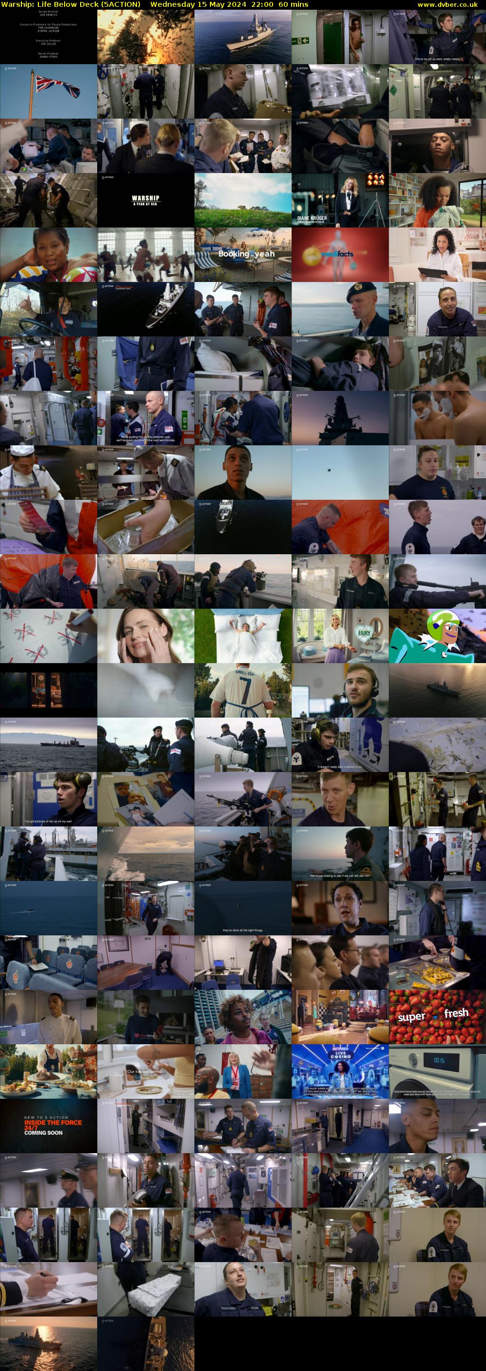 Warship: Life Below Deck (5ACTION) Wednesday 15 May 2024 22:00 - 23:00