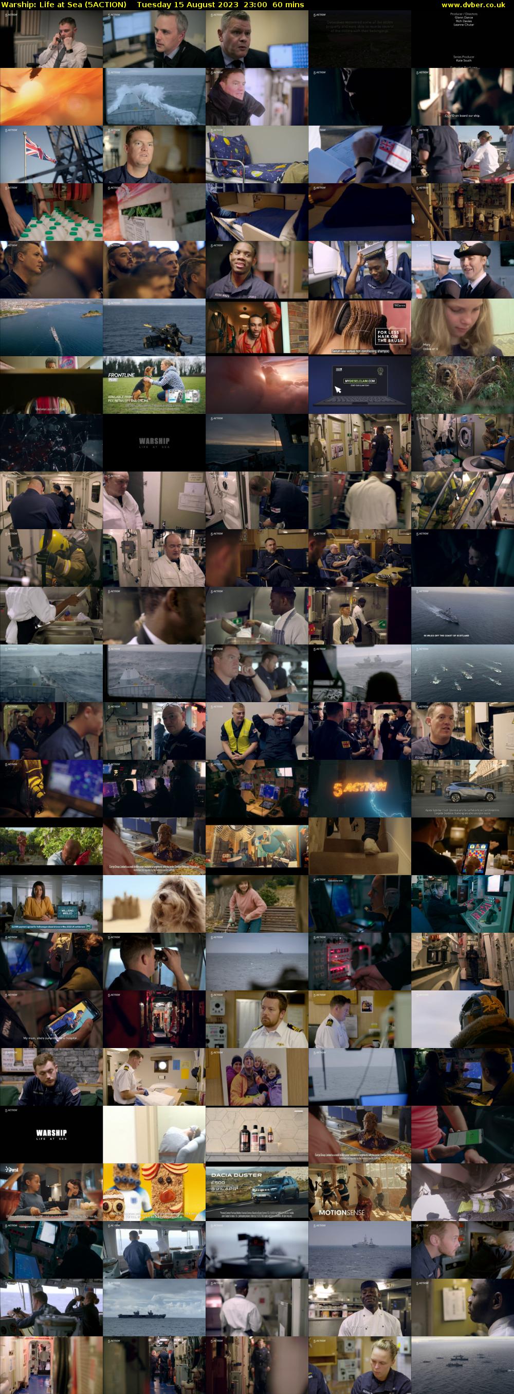 Warship: Life at Sea (5ACTION) Tuesday 15 August 2023 23:00 - 00:00