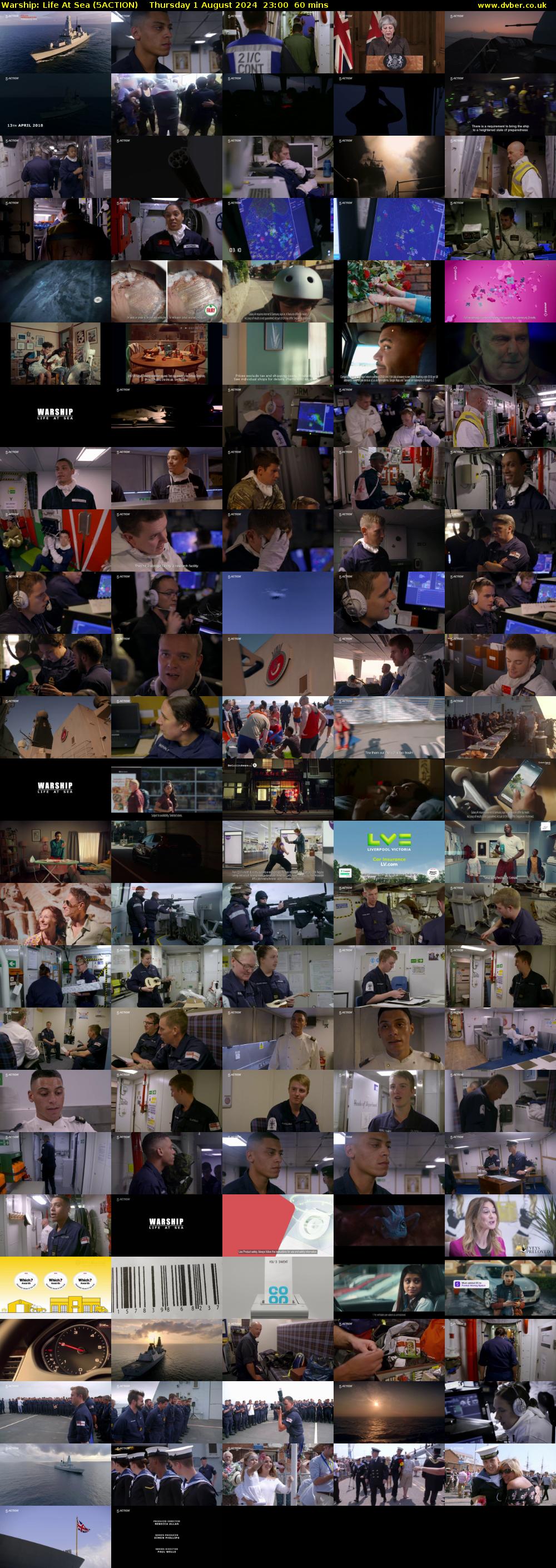 Warship: Life at Sea (5ACTION) Thursday 1 August 2024 23:00 - 00:00