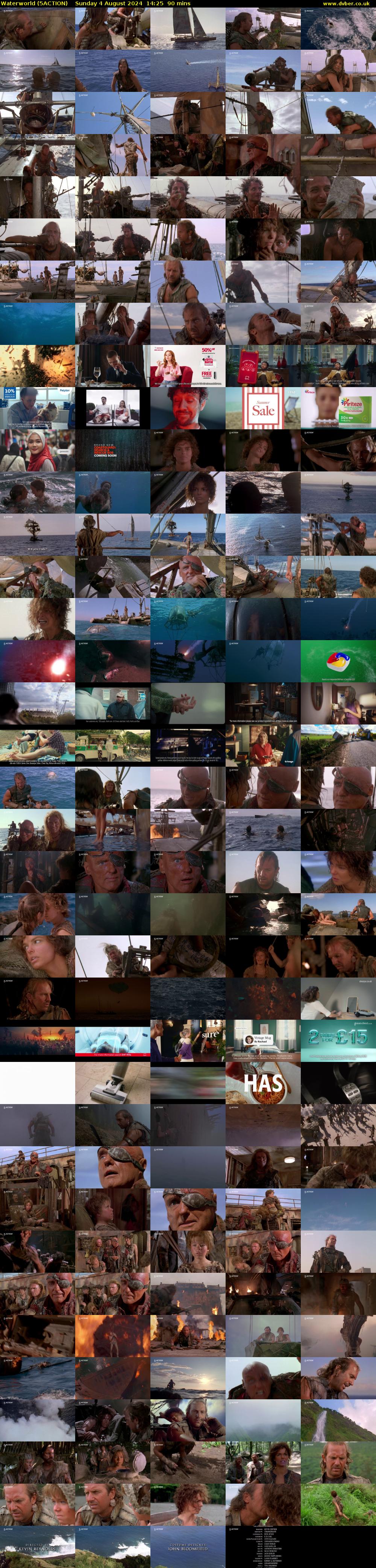 Waterworld (5ACTION) Sunday 4 August 2024 14:25 - 15:55