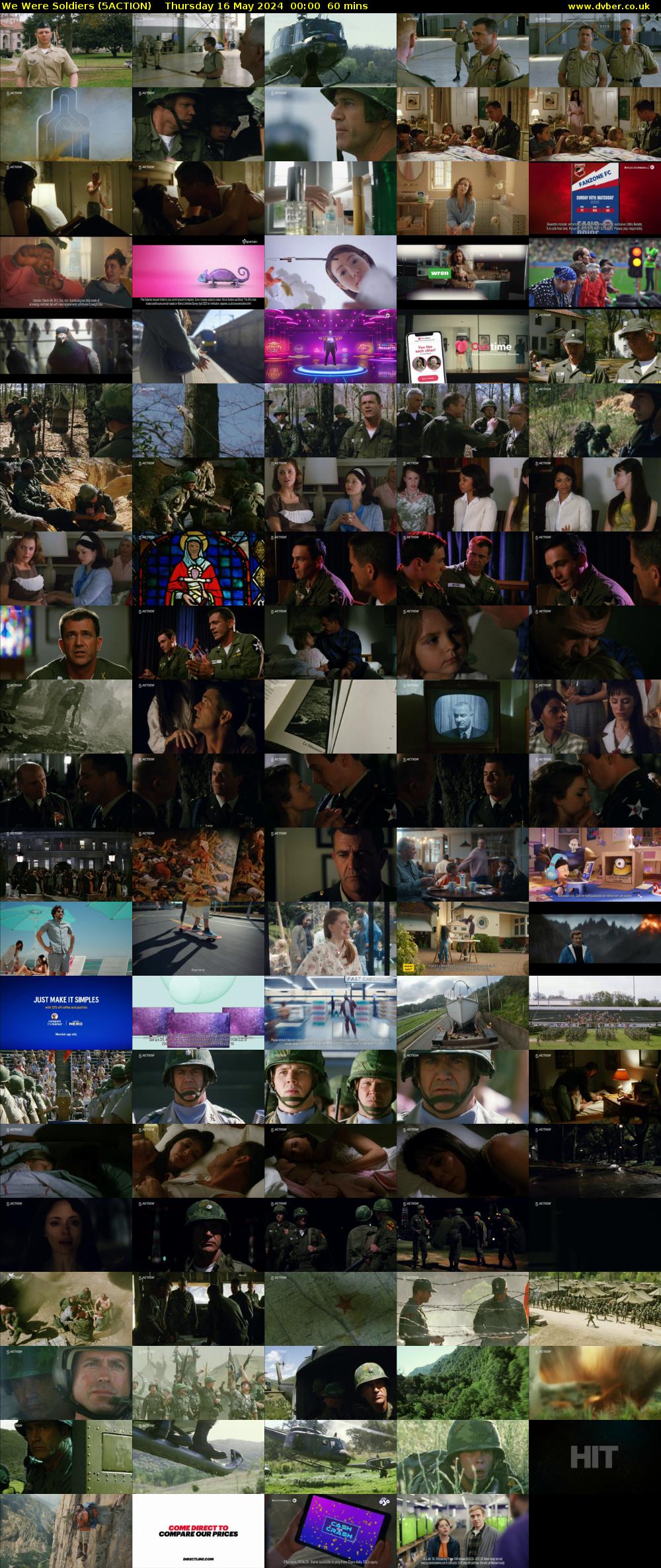 We Were Soldiers (5ACTION) Thursday 16 May 2024 00:00 - 01:00