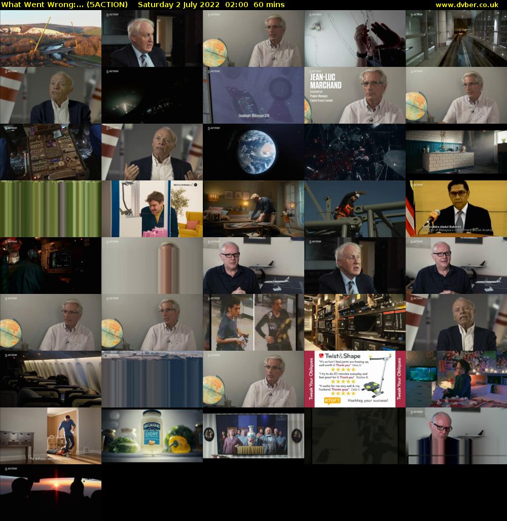 What Went Wrong:... (5ACTION) Saturday 2 July 2022 02:00 - 03:00