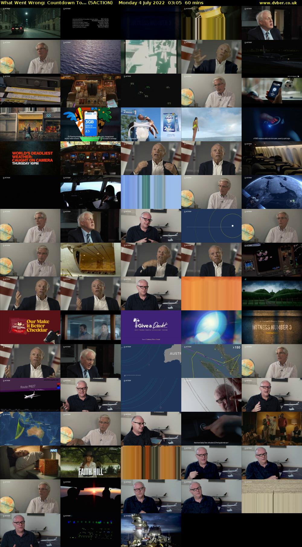 What Went Wrong: Countdown To... (5ACTION) Monday 4 July 2022 03:05 - 04:05