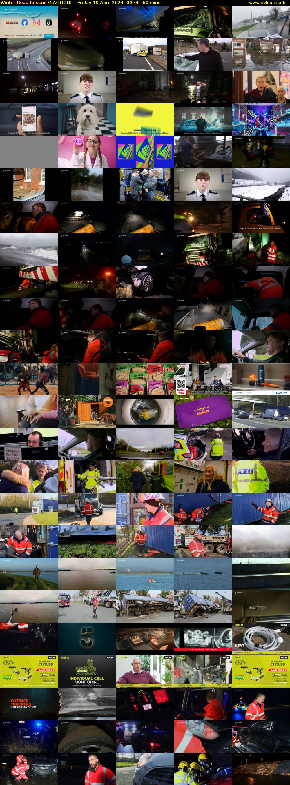Winter Road Rescue (5ACTION) Friday 19 April 2024 09:00 - 10:00
