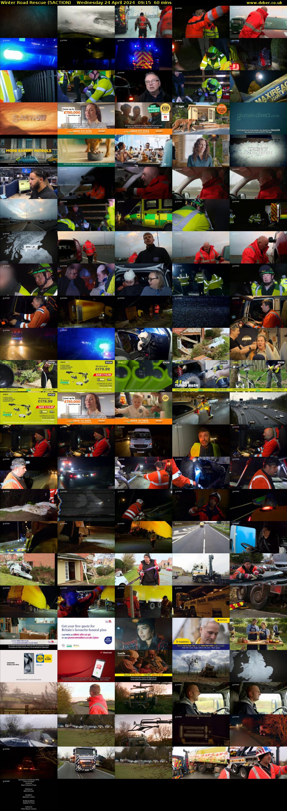 Winter Road Rescue (5ACTION) Wednesday 24 April 2024 09:15 - 10:15