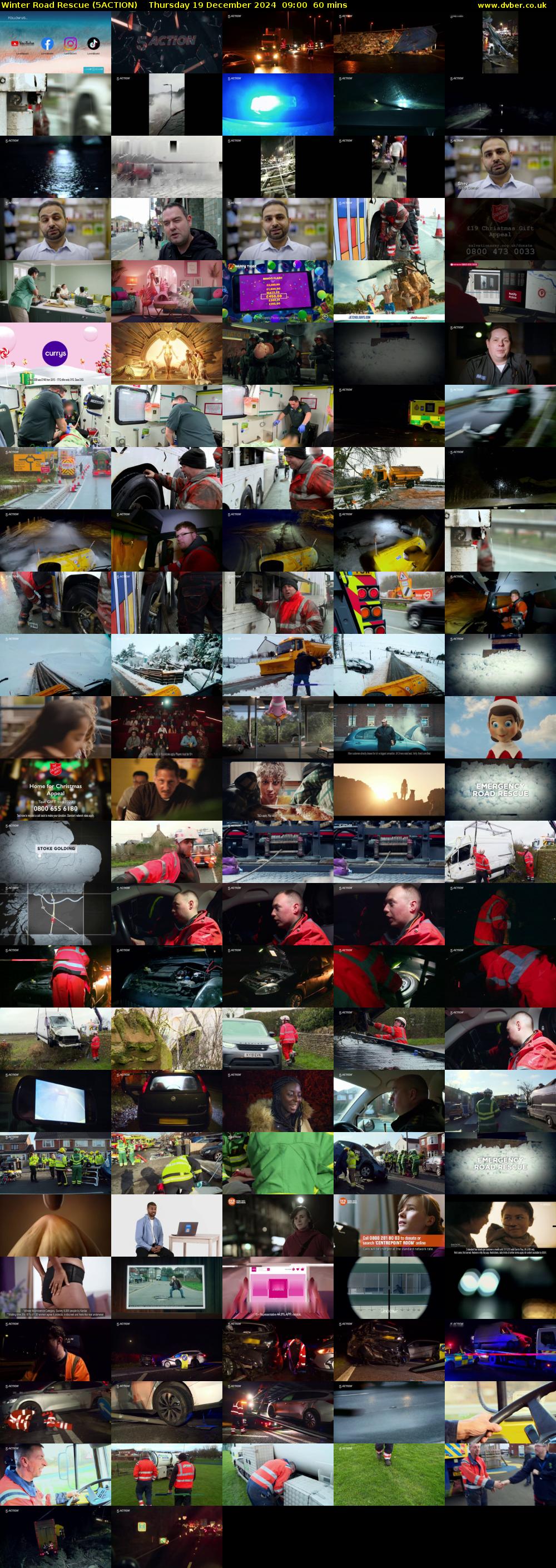 Winter Road Rescue (5ACTION) Thursday 19 December 2024 09:00 - 10:00