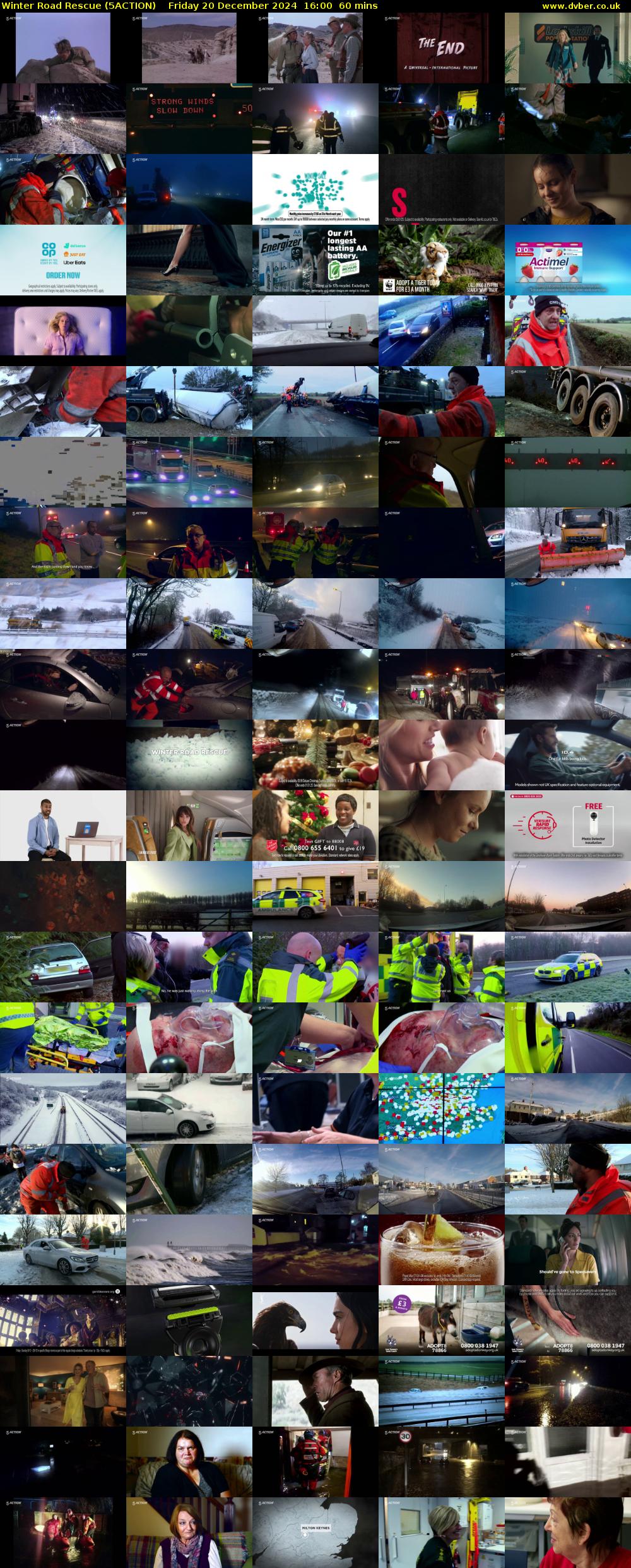 Winter Road Rescue (5ACTION) Friday 20 December 2024 16:00 - 17:00
