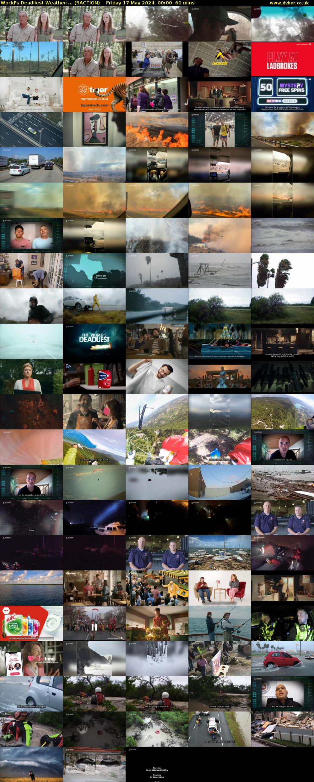 World's Deadliest Weather:... (5ACTION) Friday 17 May 2024 00:00 - 01:00