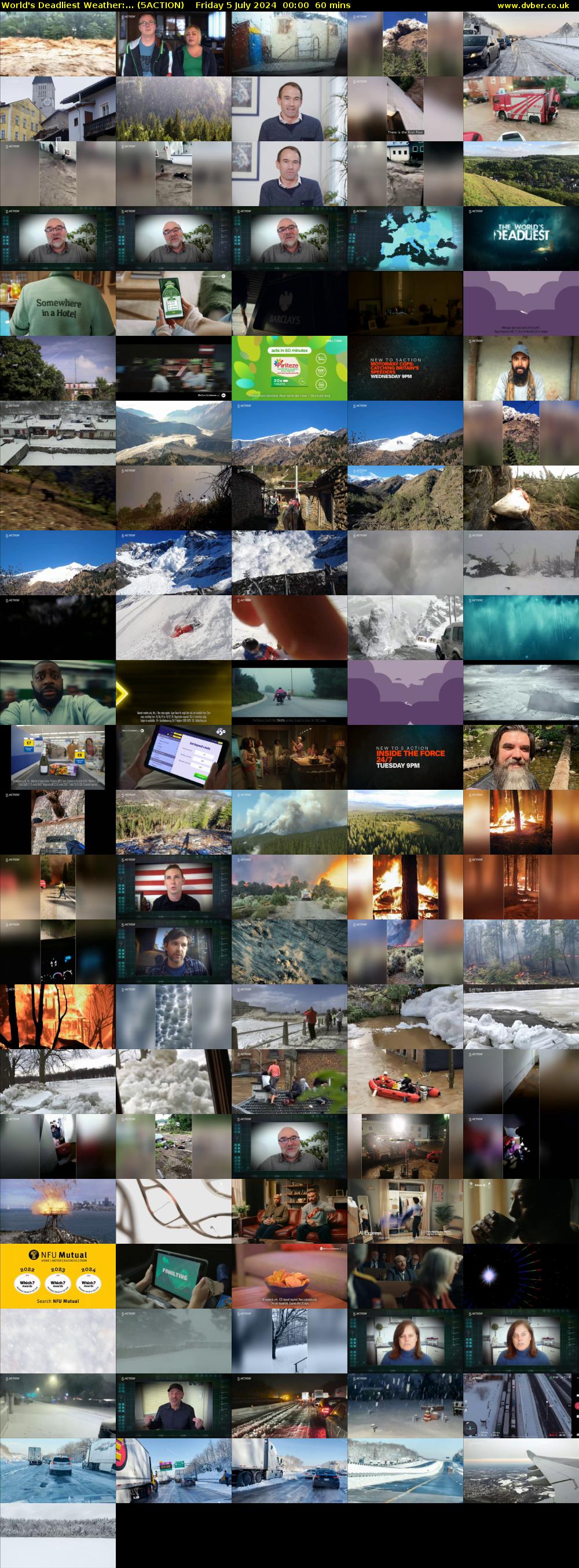 World's Deadliest Weather:... (5ACTION) Friday 5 July 2024 00:00 - 01:00
