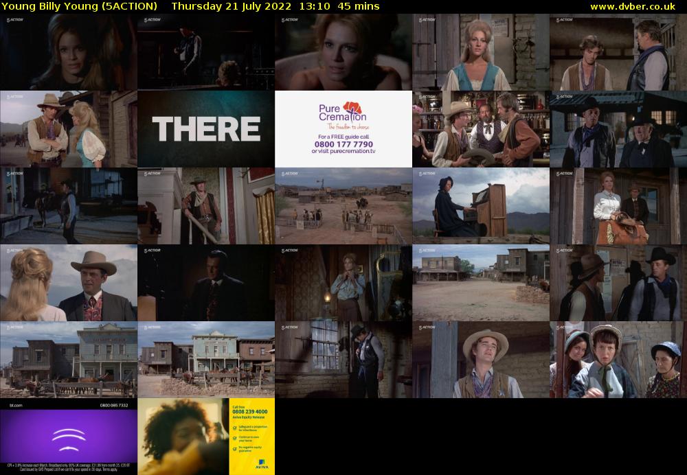 Young Billy Young (5ACTION) Thursday 21 July 2022 13:10 - 13:55