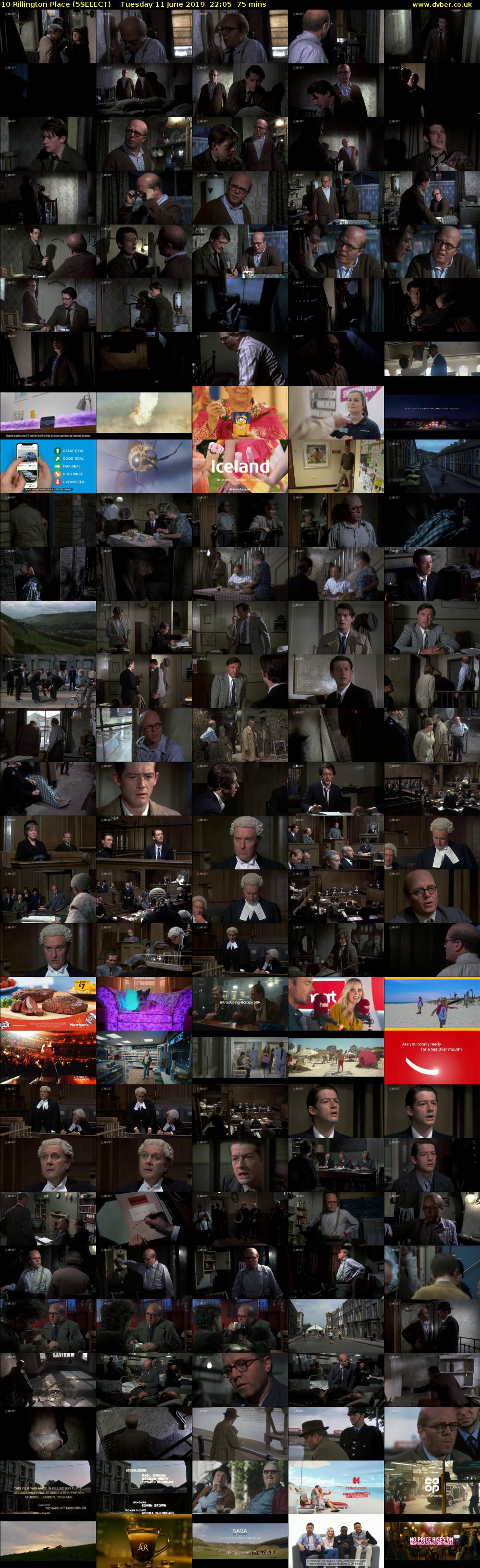 10 Rillington Place (5SELECT) Tuesday 11 June 2019 22:05 - 23:20