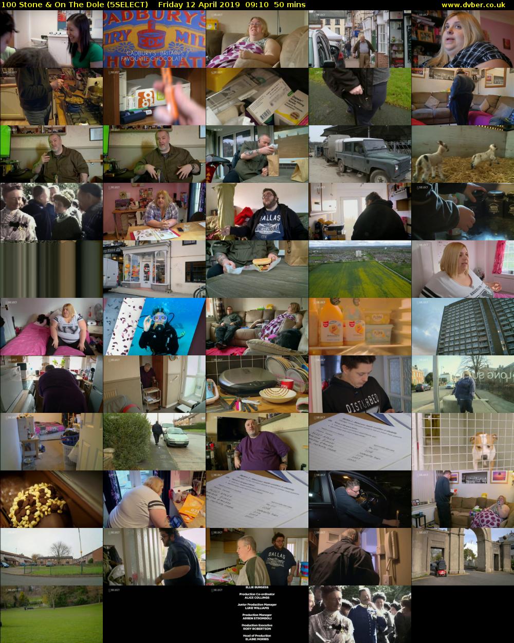 100 Stone & On The Dole (5SELECT) Friday 12 April 2019 09:10 - 10:00