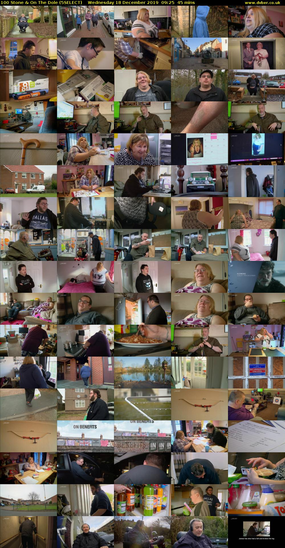 100 Stone & On The Dole (5SELECT) Wednesday 18 December 2019 09:25 - 10:10