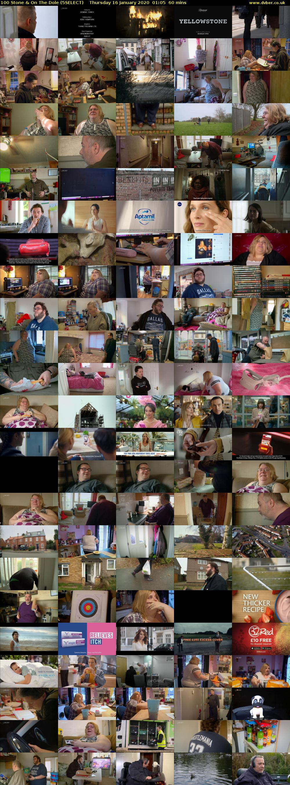 100 Stone & On The Dole (5SELECT) Thursday 16 January 2020 01:05 - 02:05