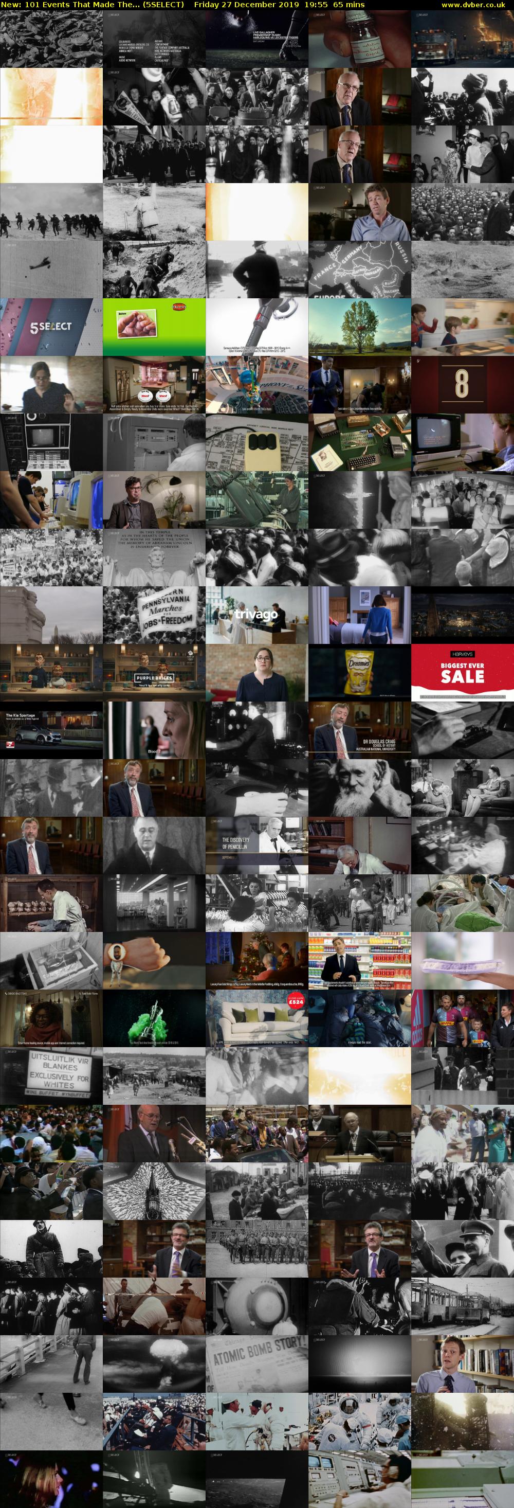 101 Events That Made The... (5SELECT) Friday 27 December 2019 19:55 - 21:00