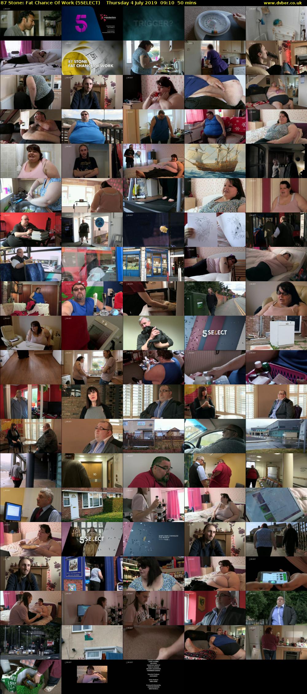 87 Stone: Fat Chance Of Work (5SELECT) Thursday 4 July 2019 09:10 - 10:00