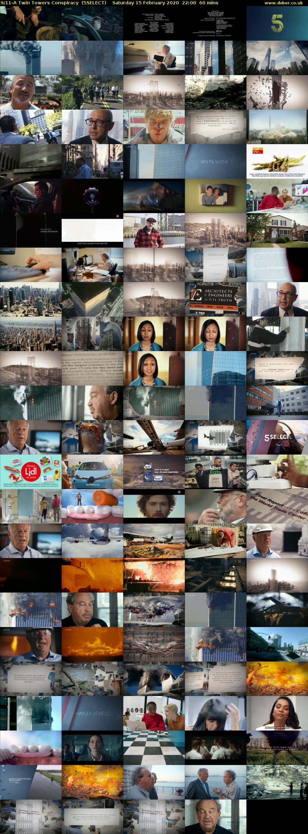 9/11-A Twin Towers Conspiracy  (5SELECT) Saturday 15 February 2020 22:00 - 23:00