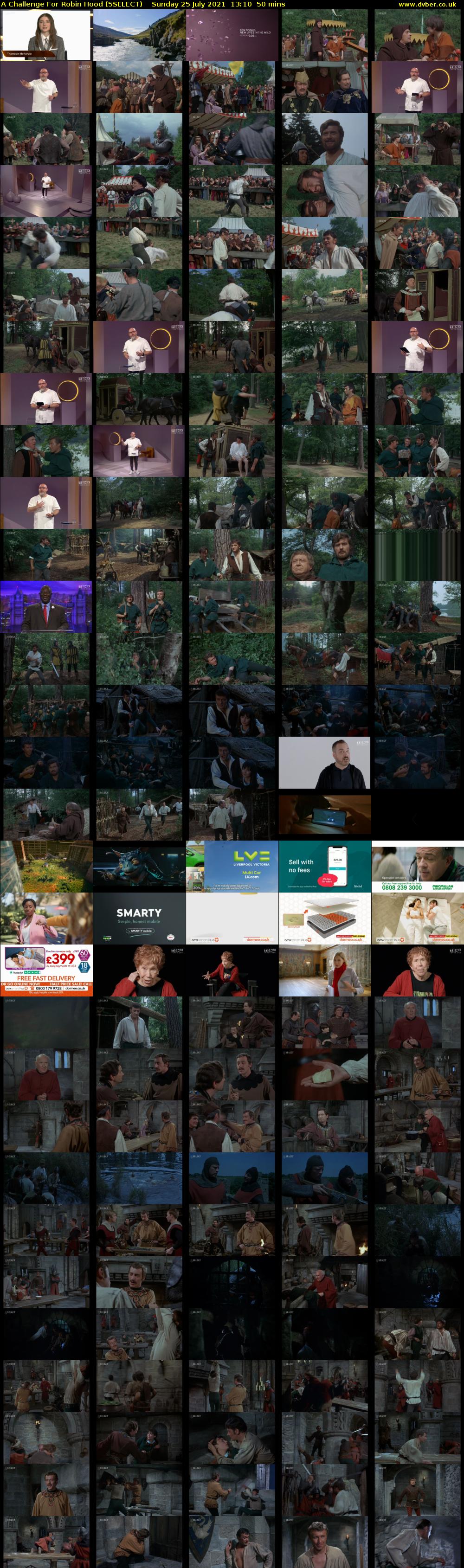 A Challenge For Robin Hood (5SELECT) Sunday 25 July 2021 13:10 - 14:00