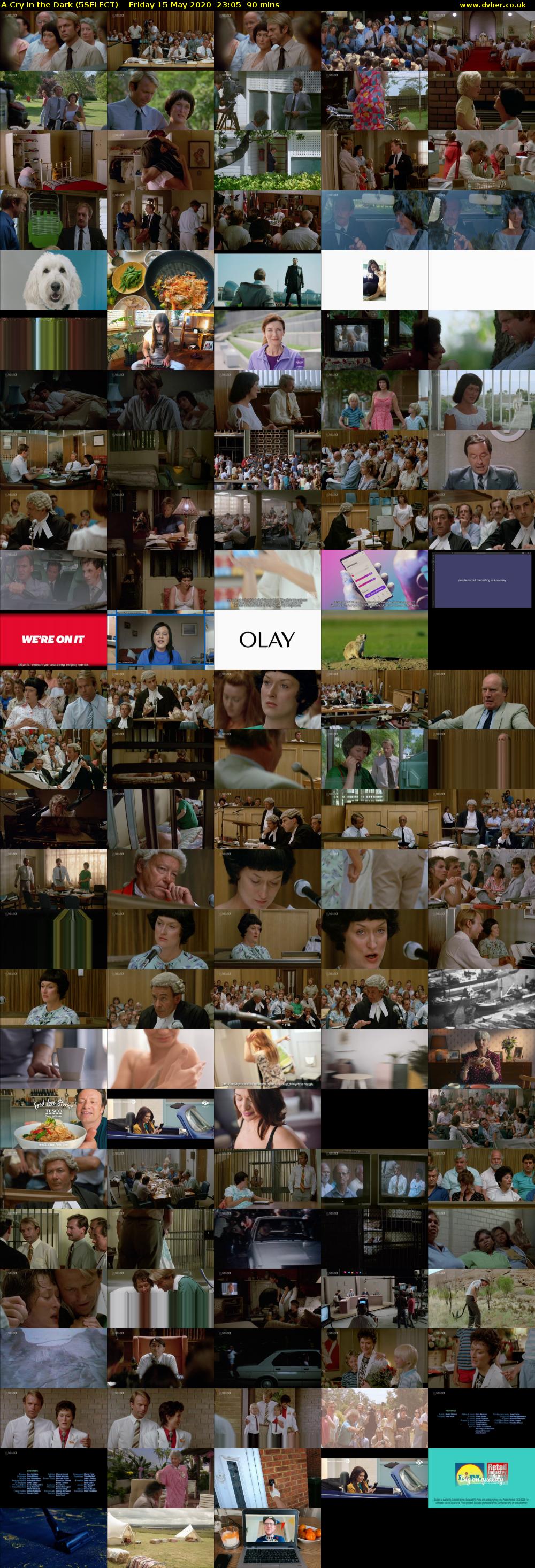 A Cry in the Dark (5SELECT) Friday 15 May 2020 23:05 - 00:35
