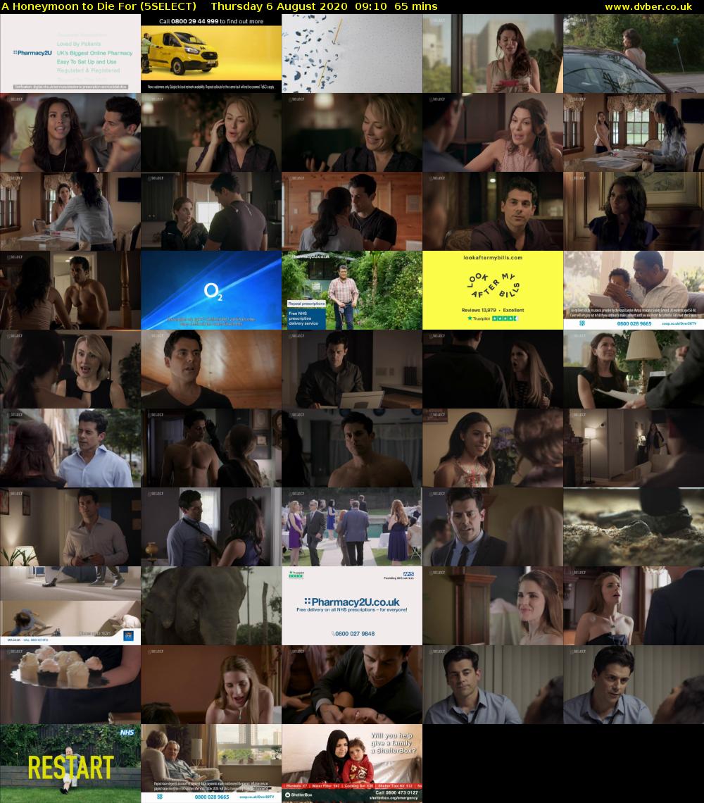 A Honeymoon to Die For (5SELECT) Thursday 6 August 2020 09:10 - 10:15