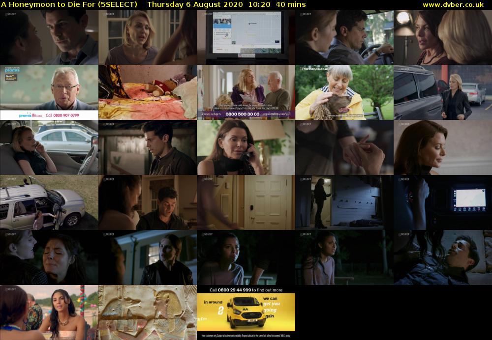 A Honeymoon to Die For (5SELECT) Thursday 6 August 2020 10:20 - 11:00