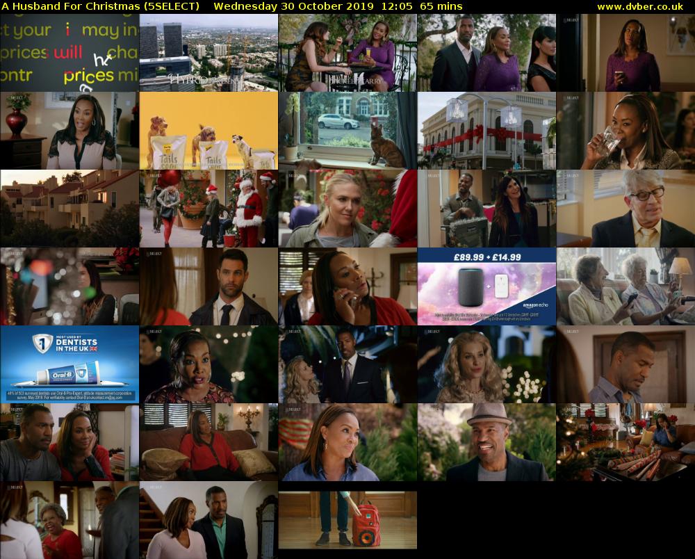 A Husband For Christmas (5SELECT) Wednesday 30 October 2019 12:05 - 13:10