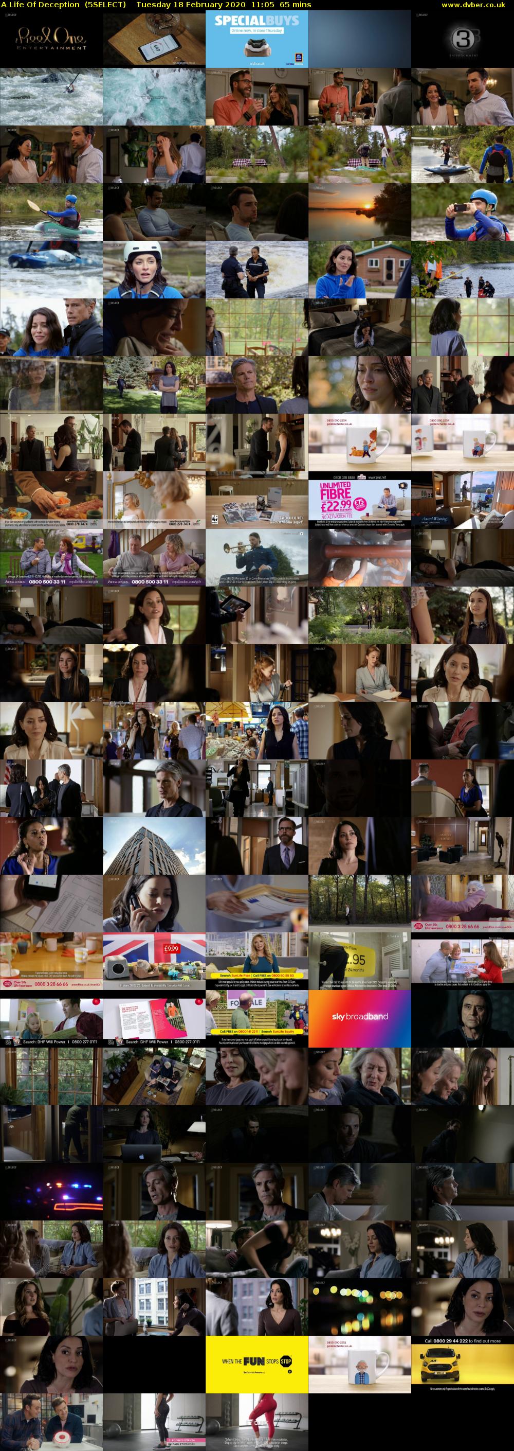 A Life Of Deception  (5SELECT) Tuesday 18 February 2020 11:05 - 12:10