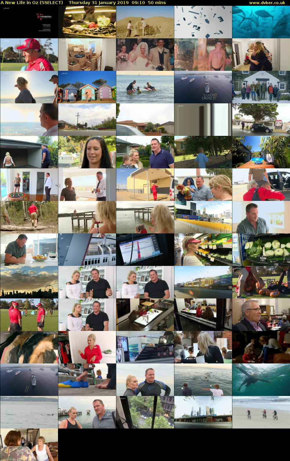 A New Life in Oz (5SELECT) Thursday 31 January 2019 09:10 - 10:00