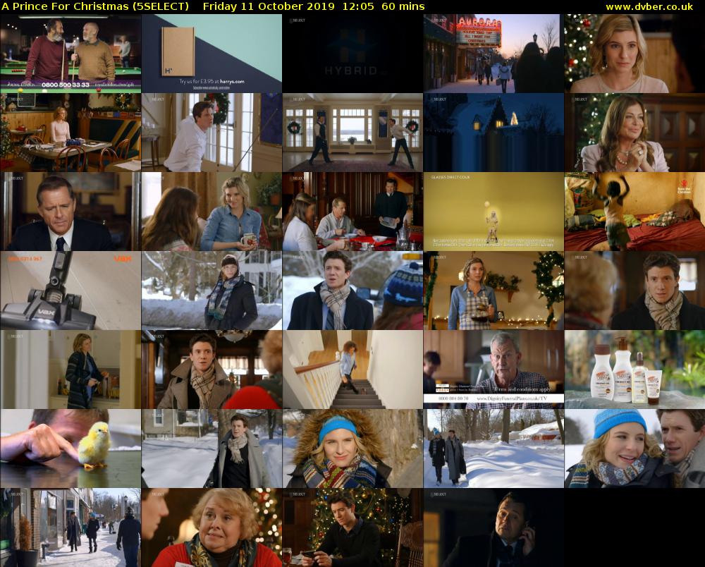 A Prince For Christmas (5SELECT) Friday 11 October 2019 12:05 - 13:05