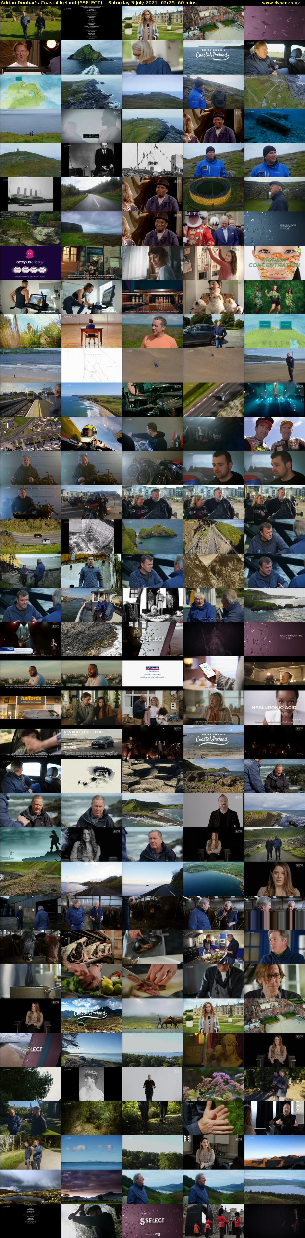 Adrian Dunbar's Coastal Ireland (5SELECT) Saturday 3 July 2021 02:25 - 03:25